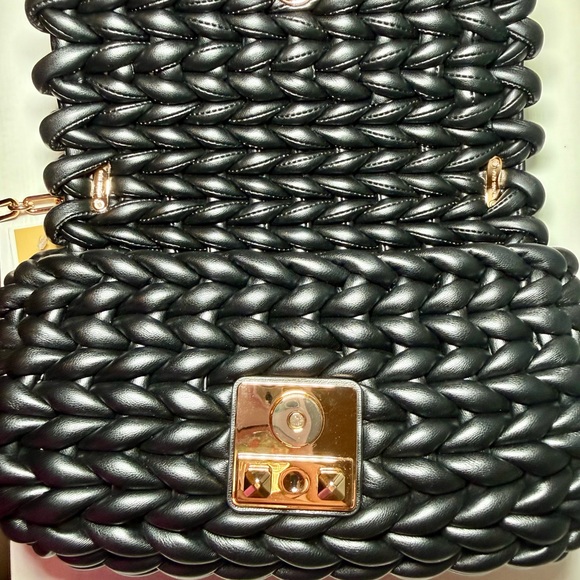 Michael Kors Black Woven Tribecca - Picture 9 of 15